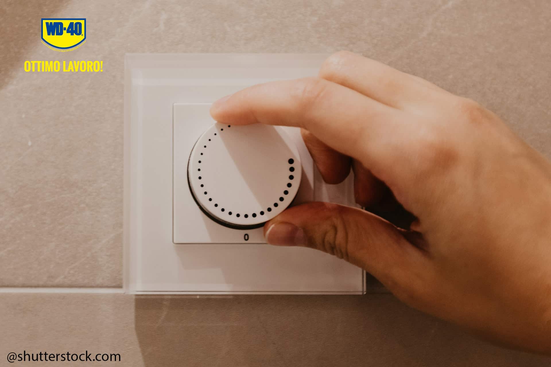 Come installare un dimmer (variatore di intensità luminosa) WD40 Italia