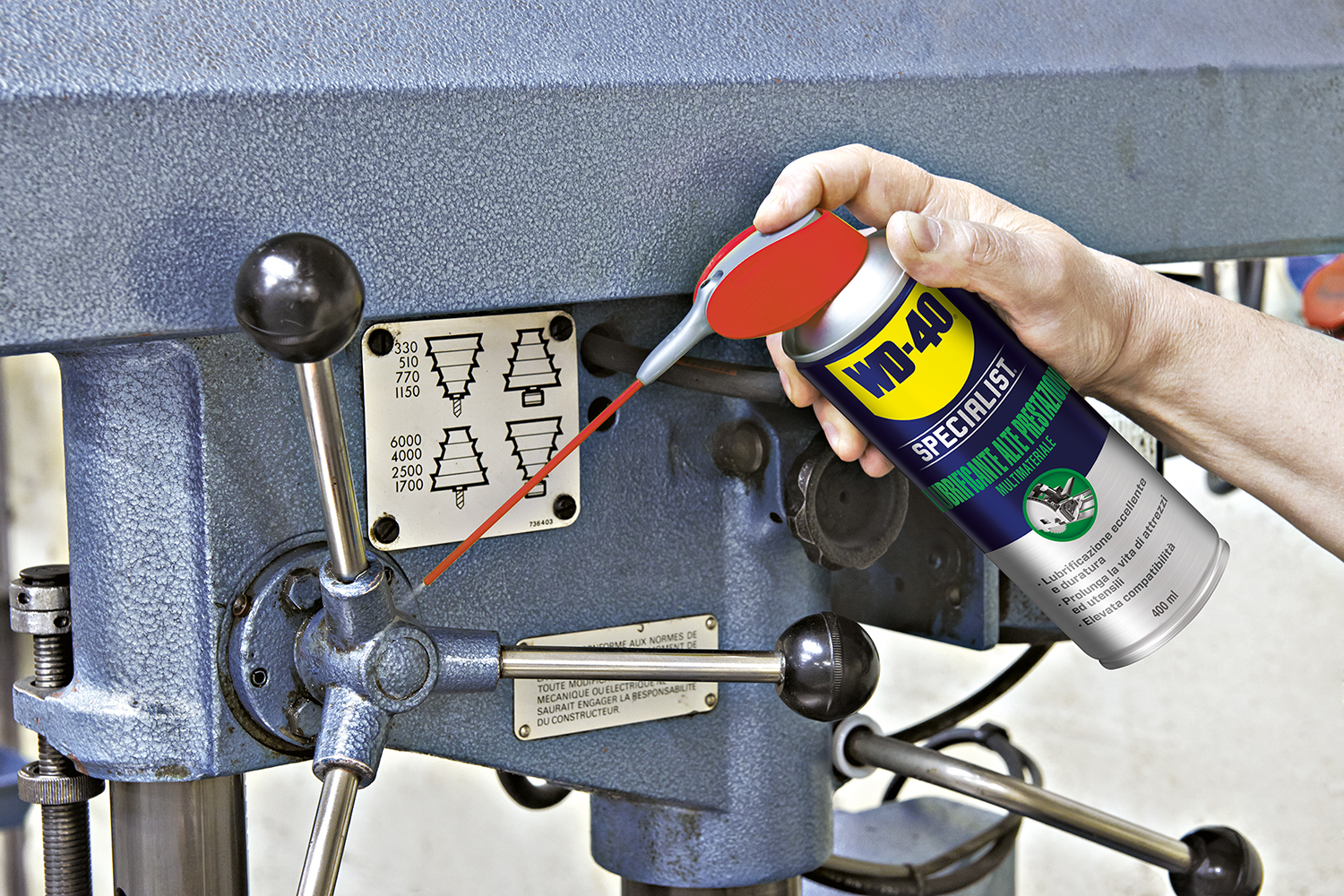 WD-40 Specialist Lubrificante Alte Prestazioni Multimateriale