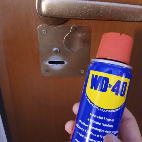 Per la mia serratura WD 40