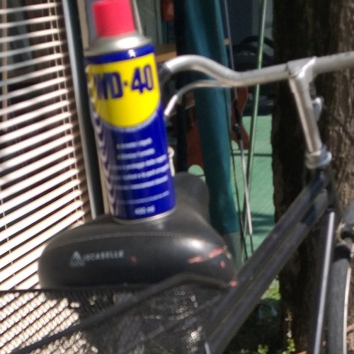 Bicicletta lubrificata