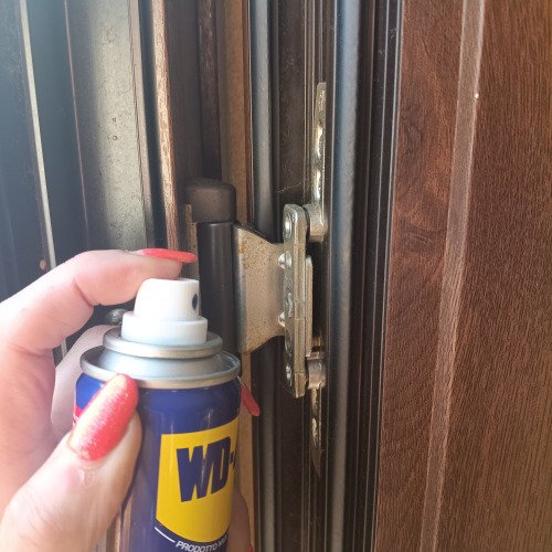 Con WD-40 la porta non canta!!